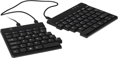 Attēls no R-Go Tools Split R-Go Break ergonomic keyboard, AZERTY (FR), wired, black