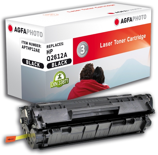 Изображение Toner AgfaPhoto APTHP12AE Black Zamiennik 12A (APTHP12AE)