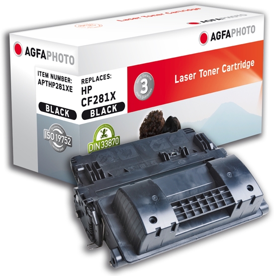 Picture of Toner AgfaPhoto APTHP281XE Black Zamiennik 81X (APTHP281XE)