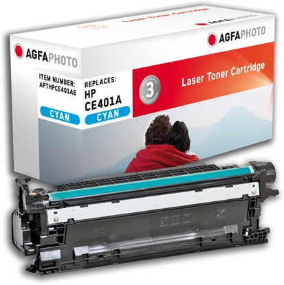 Изображение Toner AgfaPhoto APTHPCE401AE Cyan Zamiennik 507A (APTHPCE401AE)