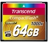 Изображение Transcend Compact Flash 64GB 1000x