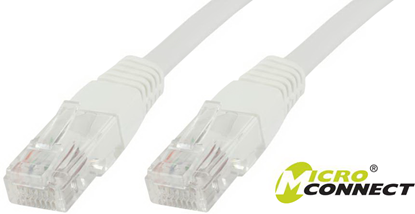 Attēls no MicroConnect Kabel CAT 6 U/UTP 7.5m PVC Biały (B-UTP6075W)