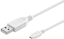 Изображение Kabel USB MicroConnect USB-A - microUSB 3 m Biały (USBABMICRO3W)