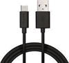 Picture of Veho Pebble USB-A to USB-C Universal Charge and Sync 0.2m/0.7ft Cable – Black (VCL-002-C-20CM)