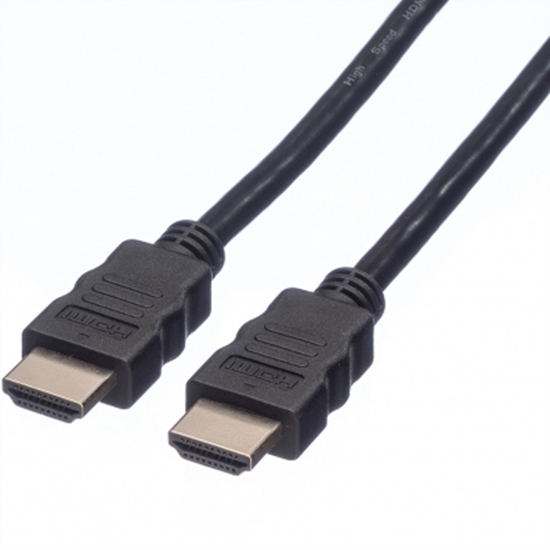 Изображение VALUE HDMI 8K (7680 x 4320) Ultra HD Cable + Ethernet, M/M, black, 3.0 m