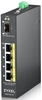 Изображение Zyxel RGS100-5P Unmanaged L2 Gigabit Ethernet (10/100/1000) Power over Ethernet (PoE) Black