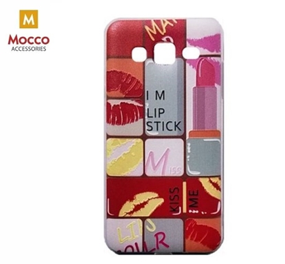 Attēls no Mocco TPU Case Lip Stick Silicone Case for Apple iPhone 7 / Apple iPhone 8 Design 2