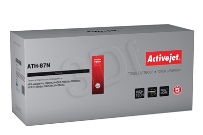 Attēls no Activejet ATH-87N toner (replacement for HP 87A CF287A; Supreme; 9000 pages; black)