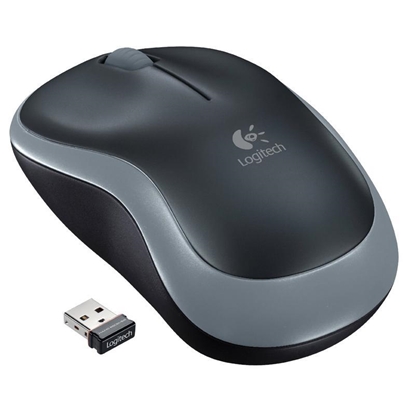 Изображение Logitech M185 mouse RF Wireless Optical GREY