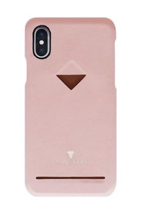 Attēls no VixFox Card Slot Back Shell for Iphone X/XS pink