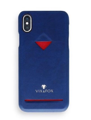 Attēls no VixFox Card Slot Back Shell for Iphone XSMAX navy blue