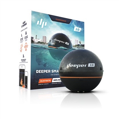 Attēls no Deeper | Smart Fishfinder Sonar Pro, Wifi for iOS, Android | Li-Polymer, 3.7V | Sonar | 65 mm diameter mm | Deeper Smart Sonar PRO | 100 g | Wireless | Black