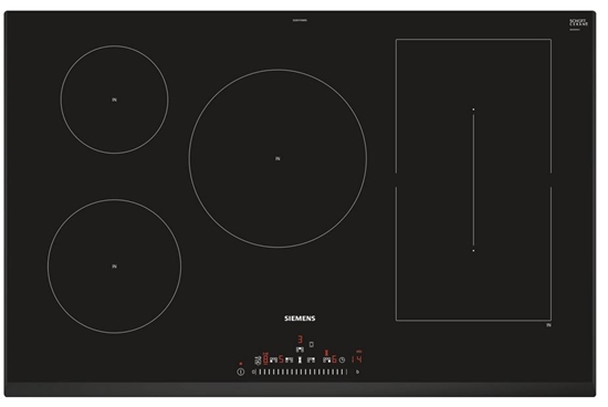 Изображение Siemens iQ500 ED851FWB5E hob Black Built-in 80 cm Zone induction hob 5 zone(s)