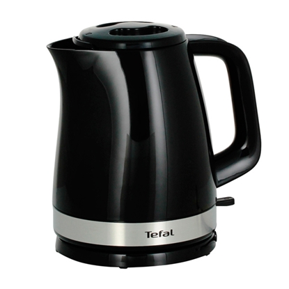 Изображение Tefal Delfini Vision KO150F30 electric kettle 1.5 L 2400 W Black, Stainless steel