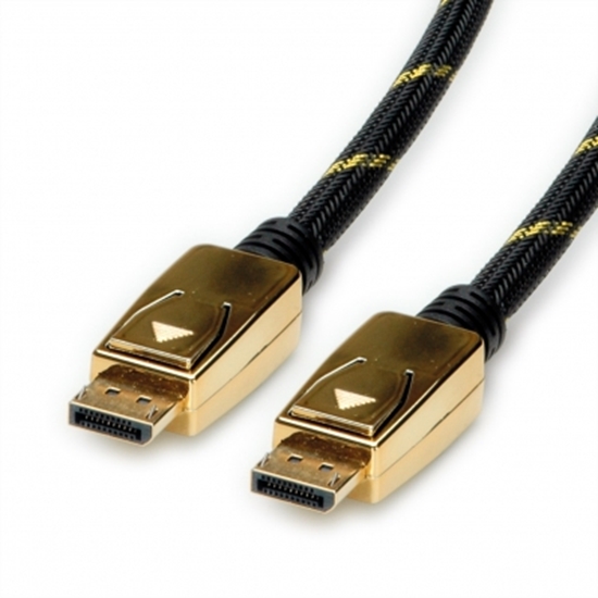 Изображение ROLINE GOLD DisplayPort Cable, v1.4, DP-DP, M/M, 2.0 m