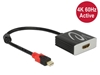 Picture of Delock Adapter mini Displayport 1.2 male - HDMI female 4K 60 Hz Active