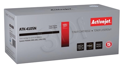 Attēls no Activejet ATK-4105N toner (replacement for Kyocera KM-4105; Supreme; 15000 pages; black)