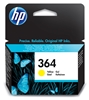 Picture of HP CB 320 EE ink cartridge yellow No. 364