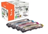 Picture of Peach PT510 toner cartridge 4 pc(s) Black, Cyan, Magenta, Yellow