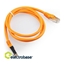 Picture of Patch cord | Patch Kabelis | Patch cable | 1m | CAT6 | FTP | STP | 100cm | ElectroBase ® | Oranžs