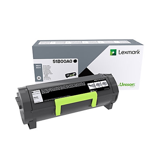 Picture of Lexmark 51B00A0 toner cartridge 1 pc(s) Original Black