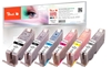 Picture of Peach PI100-312 ink cartridge Photo black, Photo cyan, Photo grey, Photo magenta, Photo yellow