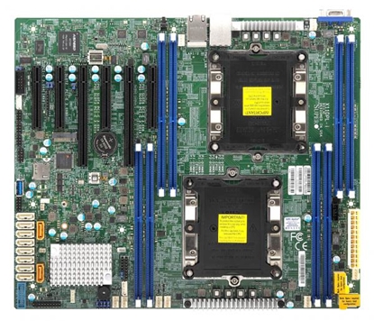 Picture of Supermicro X11DPL-i server/workstation motherboard Intel® C621 ATX