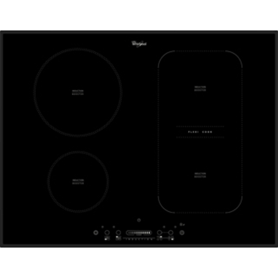 Picture of Whirlpool ACM 816/BA hob Black Built-in Zone induction hob 4 zone(s)