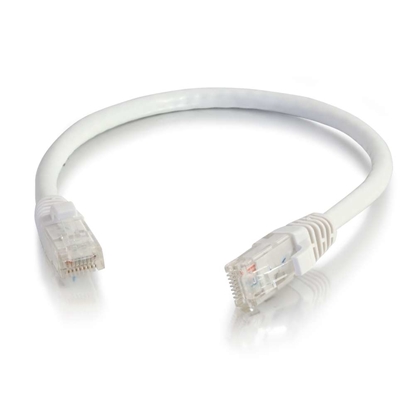 Picture of C2G 5m Cat6 Booted Unshielded (UTP) Network Patch Cable - White