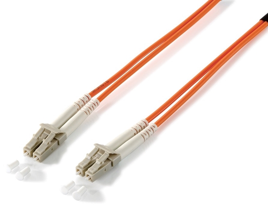 Picture of Equip LC/LС 50/125μm 5.0m fibre optic cable 5 m OM2 Orange
