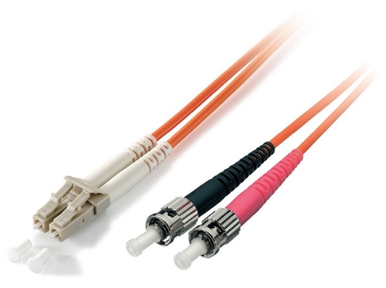 Picture of Equip LC/ST Fiber Optic Patch Cable, OS2, 10m