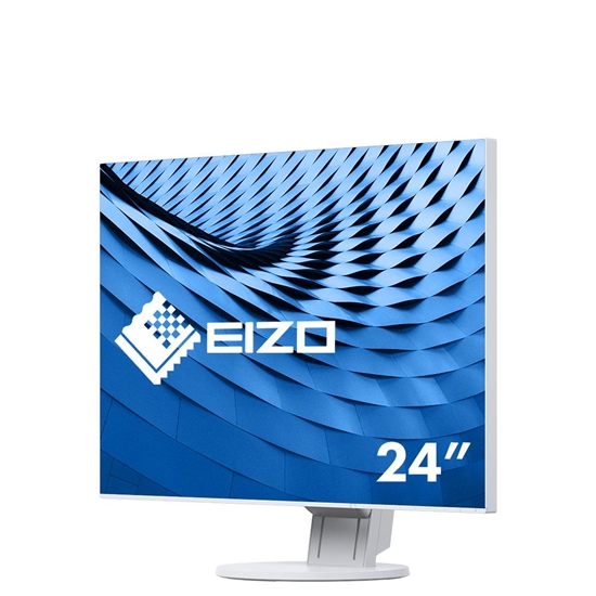 Изображение EIZO FlexScan EV2456-WT LED display 61.2 cm (24.1") 1920 x 1200 pixels WUXGA White