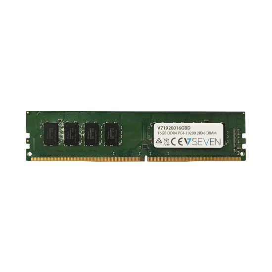 Picture of V7 16GB DDR4 PC4-19200 - 2400MHz DIMM Desktop Memory Module - V71920016GBD