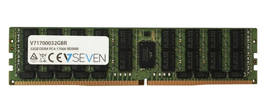 Picture of V7 32GB DDR4 PC4-170000 - 2133Mhz SERVER REG Server Memory Module - V71700032GBR