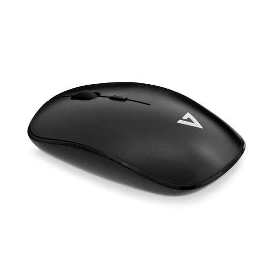 Изображение V7 Low Profile Wireless Optical Mouse - Black