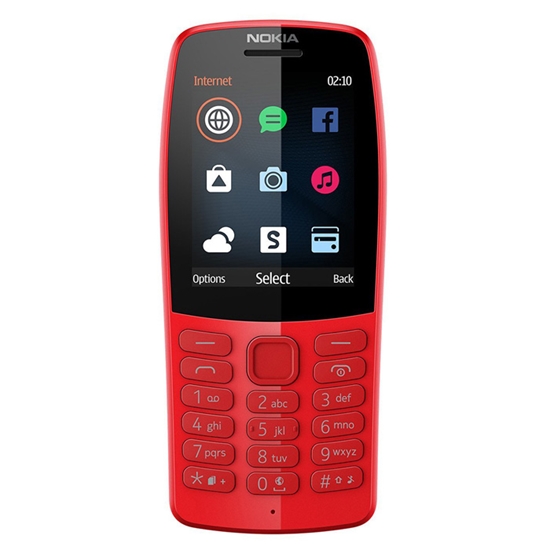 Изображение Mobilais telefons Nokia 210 sarkans divas SIM