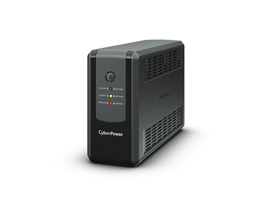 Изображение CyberPower UT650EG-FR uninterruptible power supply (UPS) Line-Interactive 0.65 kVA 360 W 3 AC outlet(s)