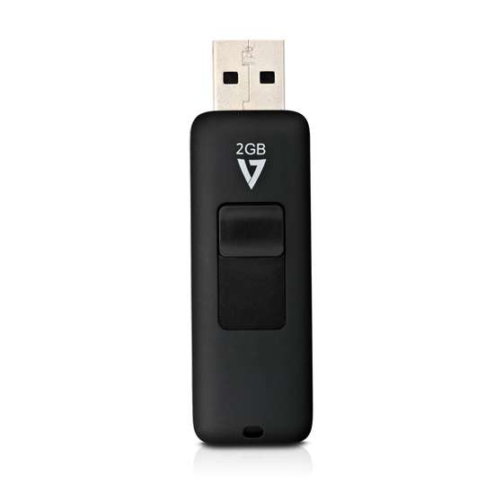 Изображение V7 VF22GAR-3E USB flash drive 2 GB USB Type-A 2.0 Black