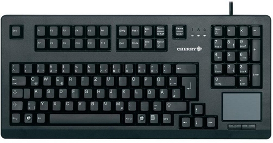 Picture of CHERRY TouchBoard G80-11900 keyboard USB QWERTZ German Black