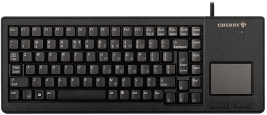 Picture of CHERRY XS Touchpad keyboard USB QWERTY US English Black