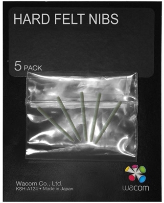 Attēls no Wacom nibs Hard Felt 5pcs