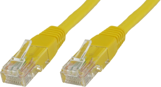 Picture of MicroConnect U/UTP CAT6 0.5M Yellow PVC (B-UTP6005Y)