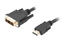 Изображение Kabel HDMI(M)-DVI-D(M) CA-HDDV-10CC-0005-BK 0.5 M czarny