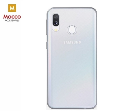 Изображение Mocco Ultra Back Case 0.3 mm Silicone Case for Samsung A305 / A205 Galaxy A30 / A20 Transparent