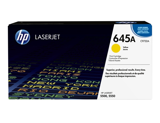 Picture of HP Toner C 9732 A yellow   645 A