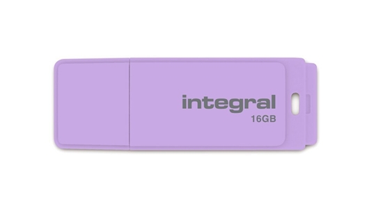 Picture of Integral 16GB USB2.0 DRIVE PASTEL LAVENDER HAZE USB flash drive USB Type-A 2.0