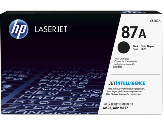 Изображение HP Toner CF 287 A black No. 87 A