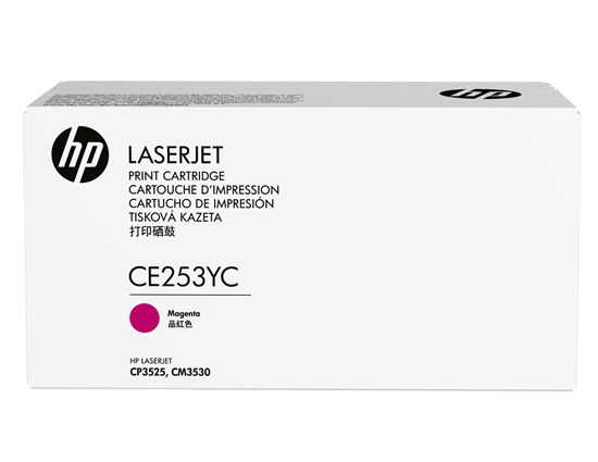 Изображение Toner HP 504YC Magenta Black Oryginał  (CE253YC)