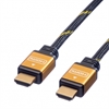 Изображение ROLINE GOLD HDMI High Speed Cable, M/M, 1 m