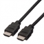 Attēls no ROLINE HDMI High Speed Cable + Ethernet, LSOH, M/M, black, 5 m